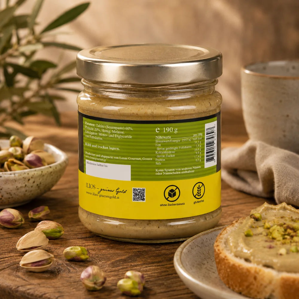 tahini pistaziencreme 190g tahini pistaziencreme im glas 190g kaufen